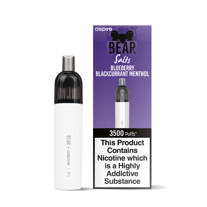 BEAR + Aspire R1 Blueberry Blackcurrant Menthol 20mg