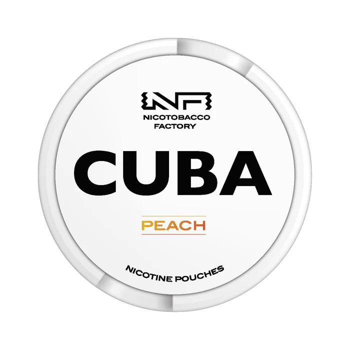 Cuba Peach White 16mg