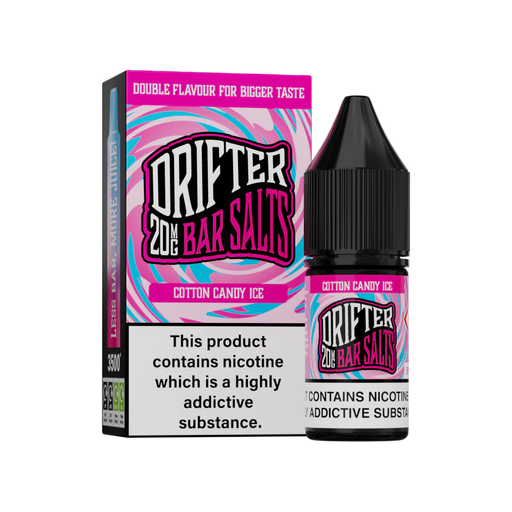 cotton candy ice vape juice Drifter Nic Salts Cotton Candy Ice 20mg – Vape Direct Store