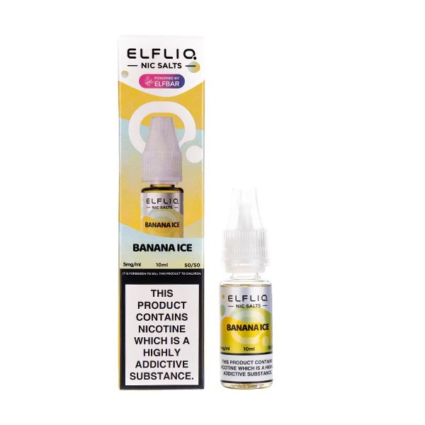 ELFLIQ Banana Ice 20mg Vape Direct Store ELFLIQ Banana Ice 20mg Vape Direct Store
