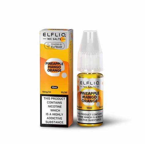 ELFLIQ Pineapple Mango Orange 20mg Vape Direct Store ELFLIQ Pineapple Mango Orange 20mg Vape Direct Store