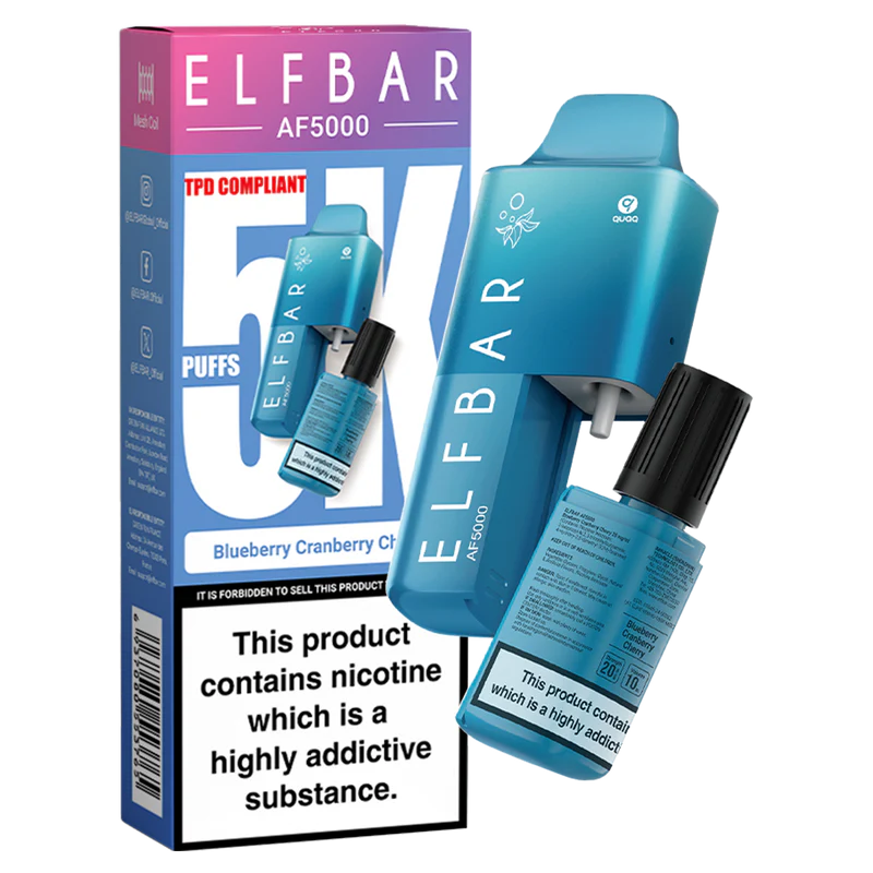 Elf Bar AF5000 Blueberry Cranberry Cherry
