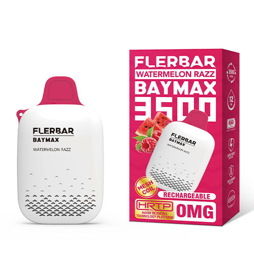 Flerbar Baymax Watermelon Razz 3,500 0% Nicotine