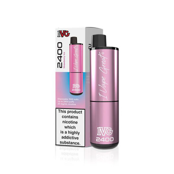 IVG 2,400 Strawberry Ice