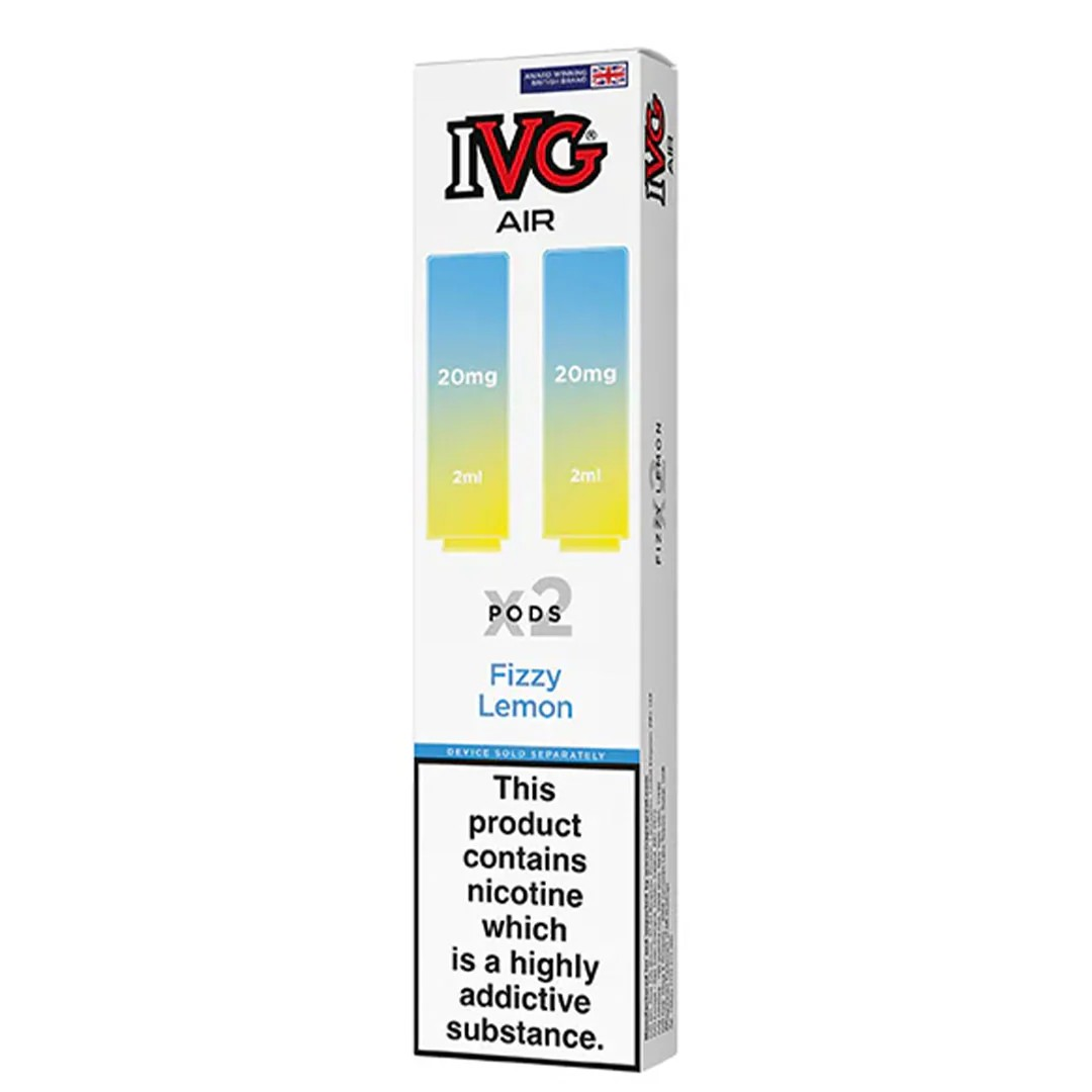 IVG Air PODs Fizzy Lemon (2 per pack)