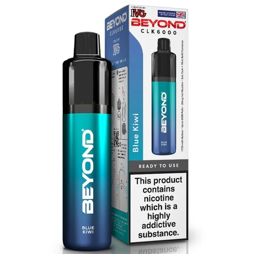 IVG Beyond CLK6000 Blue Kiwi Vape Direct Store IVG Beyond CLK6000 Blue Kiwi Vape Direct Store