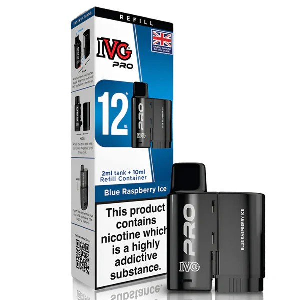 IVG Pro Prefilled POD Blue Raspberry Ice Vape Direct Store IVG Pro Prefilled POD Blue Raspberry Ice Vape Direct Store