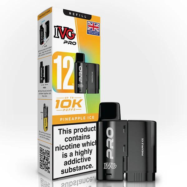 IVG Pro Prefilled POD Pineapple Ice Vape Direct Store IVG Pro Prefilled POD Pineapple Ice Vape Direct Store