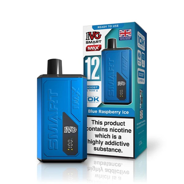 IVG Smart Max 10K Blueberry Raspberry Vape Direct Store IVG Smart Max 10K Blueberry Raspberry Vape Direct Store