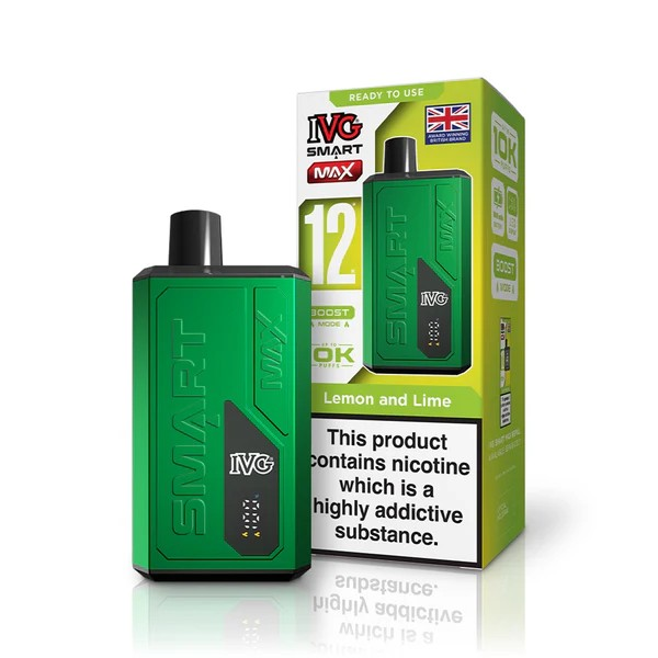 IVG Smart Max 10K Lemon Lime Vape Direct Store IVG Smart Max 10K Lemon Lime Vape Direct Store
