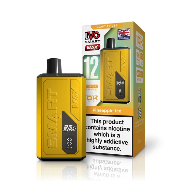 IVG Smart Max 10K Pineapple Ice Vape Direct Store IVG Smart Max 10K Pineapple Ice Vape Direct Store