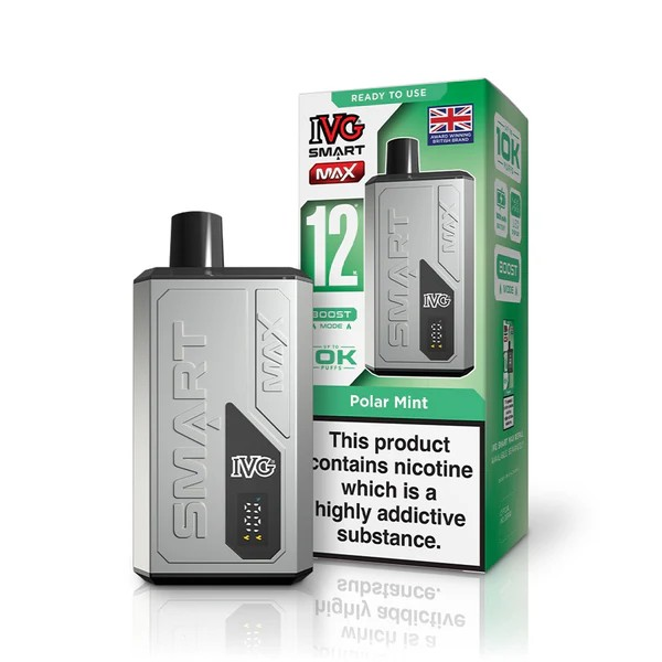 IVG Smart Max 10K Polar Mint Vape Direct Store IVG Smart Max 10K Polar Mint Vape Direct Store