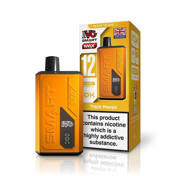 IVG Smart Max 10K Triple Mango Vape Direct Store IVG Smart Max 10K Triple Mango Vape Direct Store
