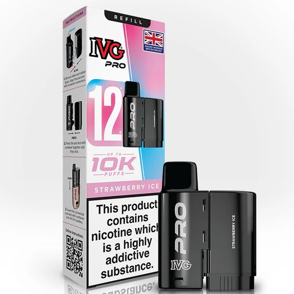 IVG Pro Prefilled POD Strawberry Ice Vape Direct Store IVG Pro Prefilled POD Strawberry Ice Vape Direct Store