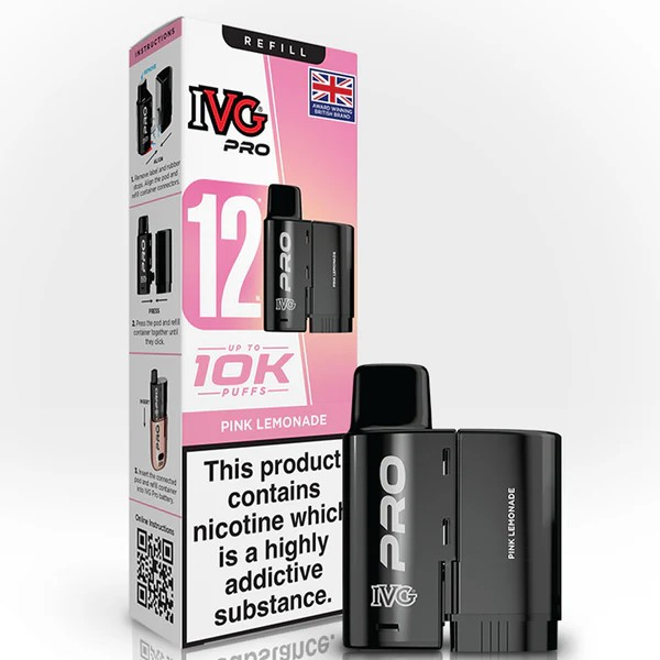 IVG Pro Prefilled POD Pink Lemonade Vape Direct Store IVG Pro Prefilled POD Pink Lemonade Vape Direct Store