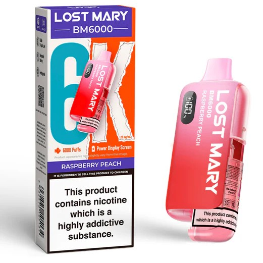 Lost Mary BM6000 Raspberry Peach