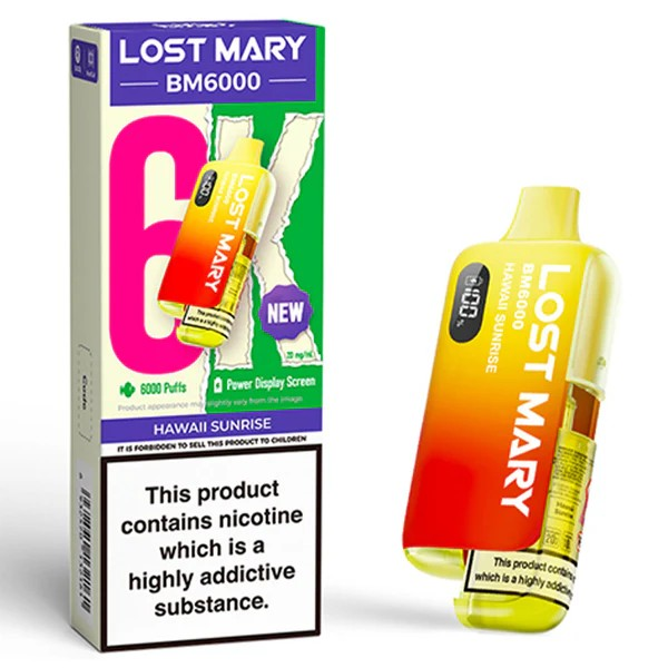 Lost Mary BM6000 Hawaii Sunrise