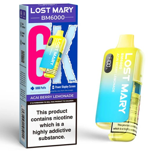 Lost Mary BM6000 Acai Berry Lemonade