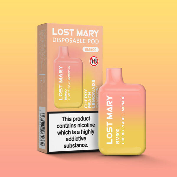 Lost Mary Cherry Peach Lemonade