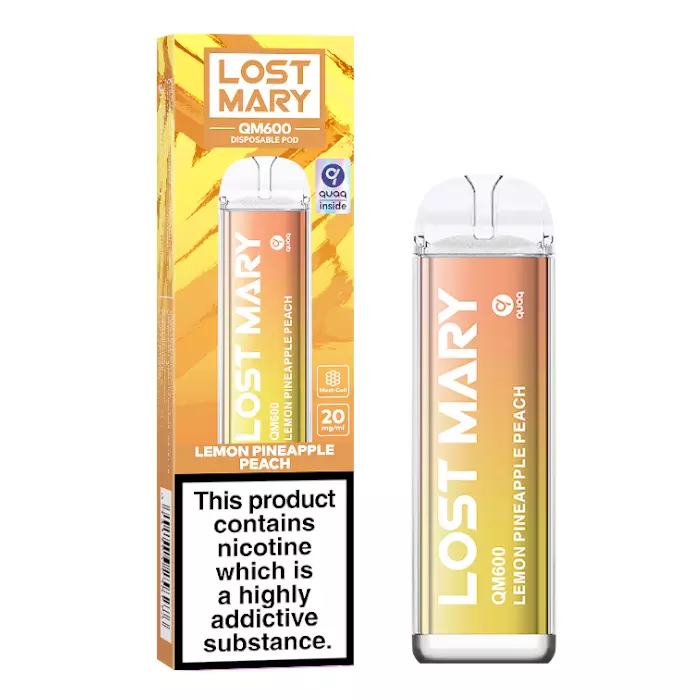 Lost Mary QM 600 Lemon Pineapple Peach