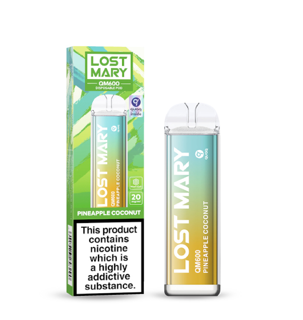 Lost Mary QM 600 Pineapple Coconut