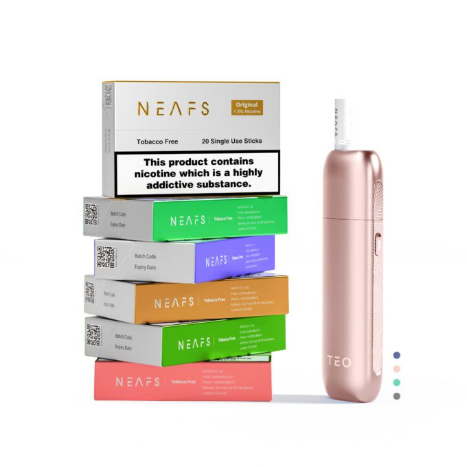 NEAFS Rose Gold Starter Kit Vape Direct Store NEAFS Rose Gold Starter Kit Vape Direct Store