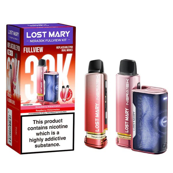 Lost Mary NERA Red Edition Kit 30K Vape Direct Store Lost Mary NERA Red Edition Kit 30K Vape Direct Store