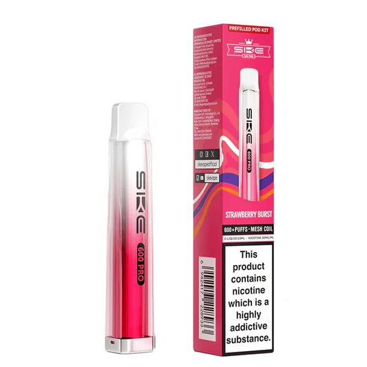 SKE Crystal 600 Pro Prefilled Kit Strawberry Burst