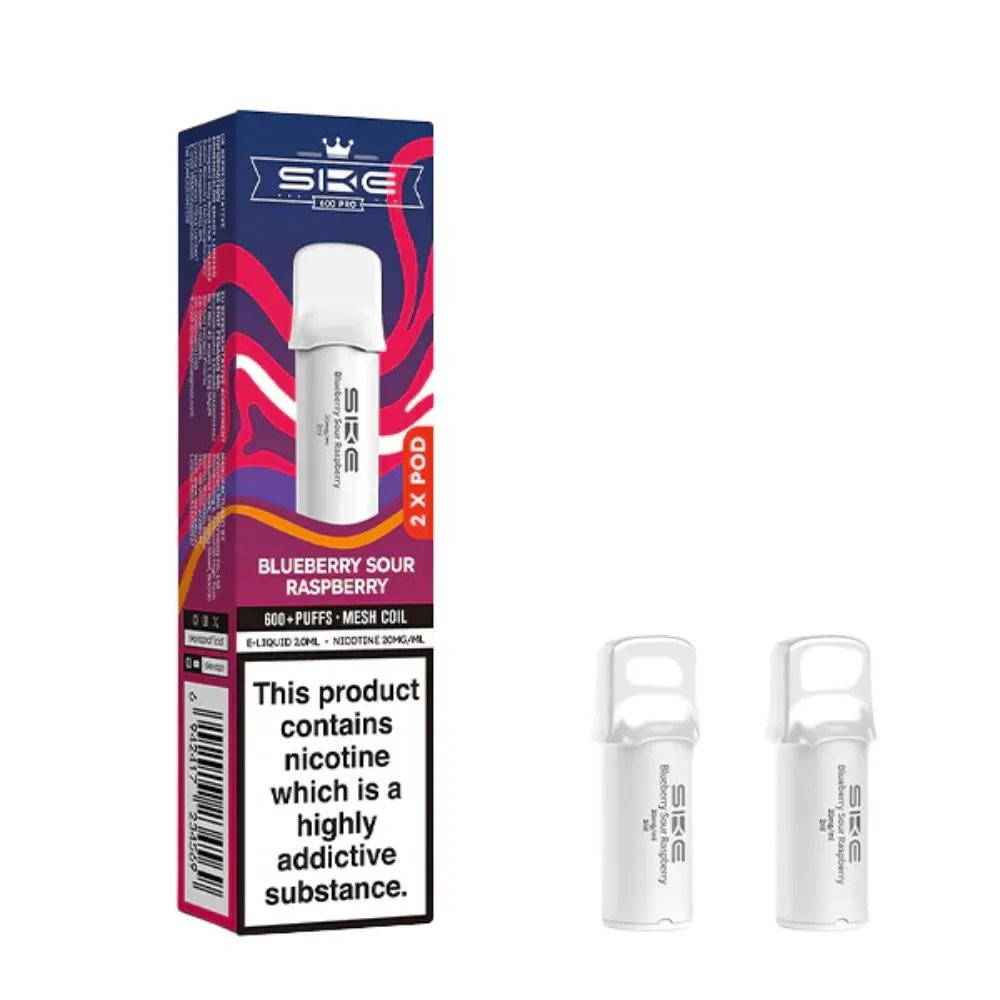 SKE 600 Pods Blue Sour Raspberry