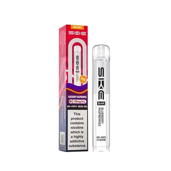 SKE Crystal Bar Original Prefilled POD Blueberry Raspberries
