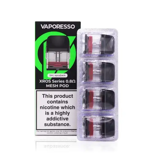 XROS Series PODs 0.8 Ohm Vape Direct Store XROS Series PODs 0.8 Ohm Vape Direct Store