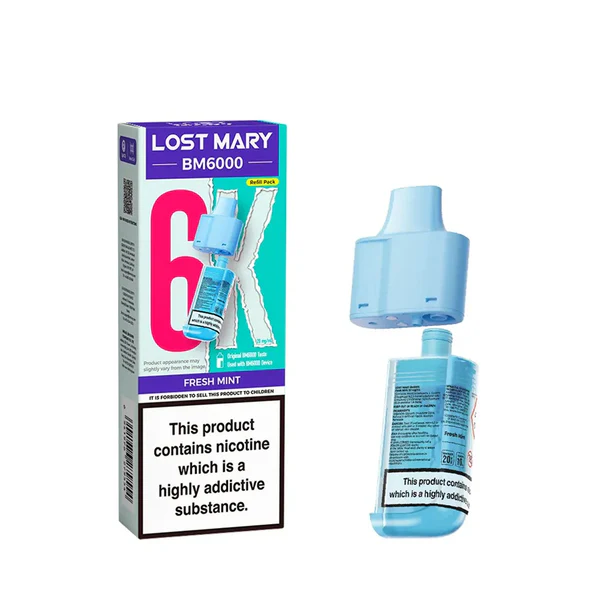 Lost Mary BM6000 Refill Fresh Mint