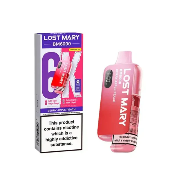 Lost Mary BM6000 Berry Apple Peach