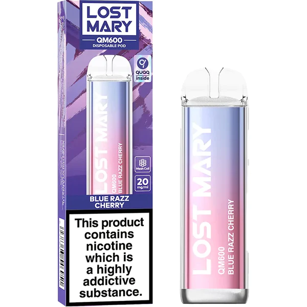Lost Mary QM 600 Blue Razz Cherry