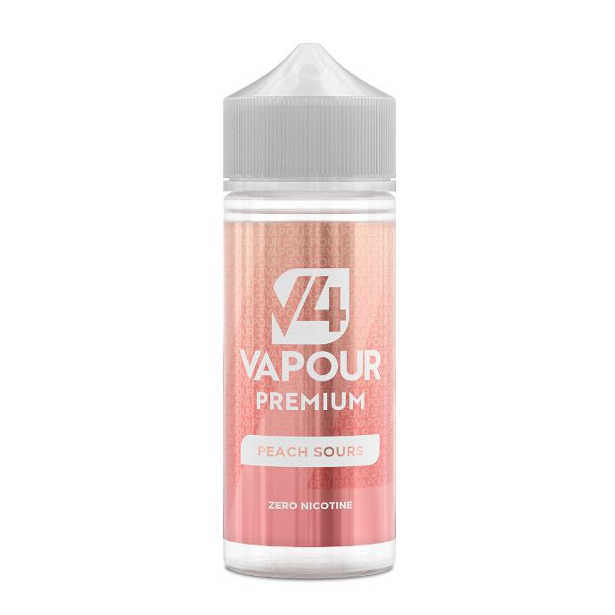 V4 Premium Peach Sours 100ml