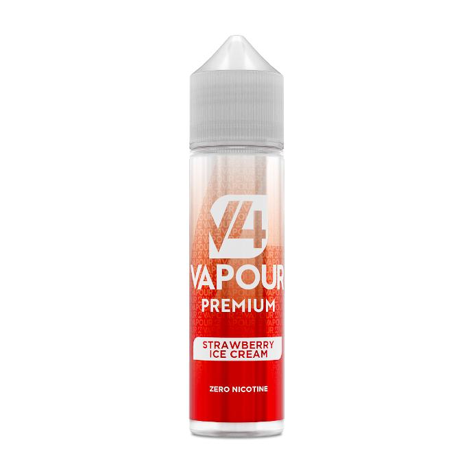 V4 Premium Strawberry Ice Cream 50ml