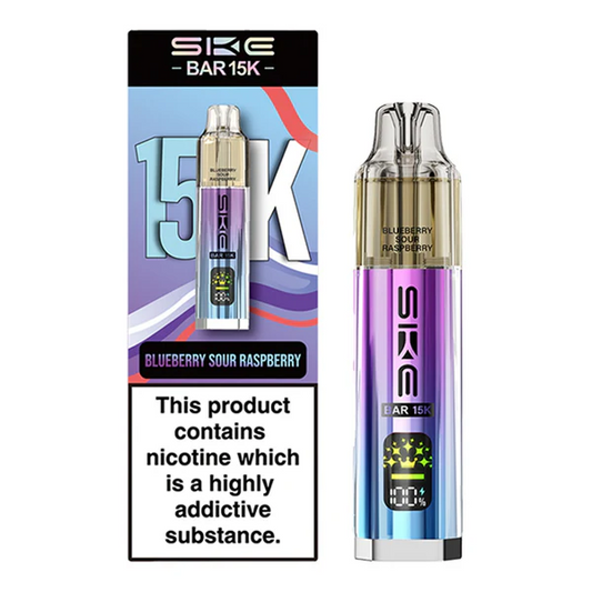 SKE Bar 15K Vape Kit Blueberry Sour Raspberry