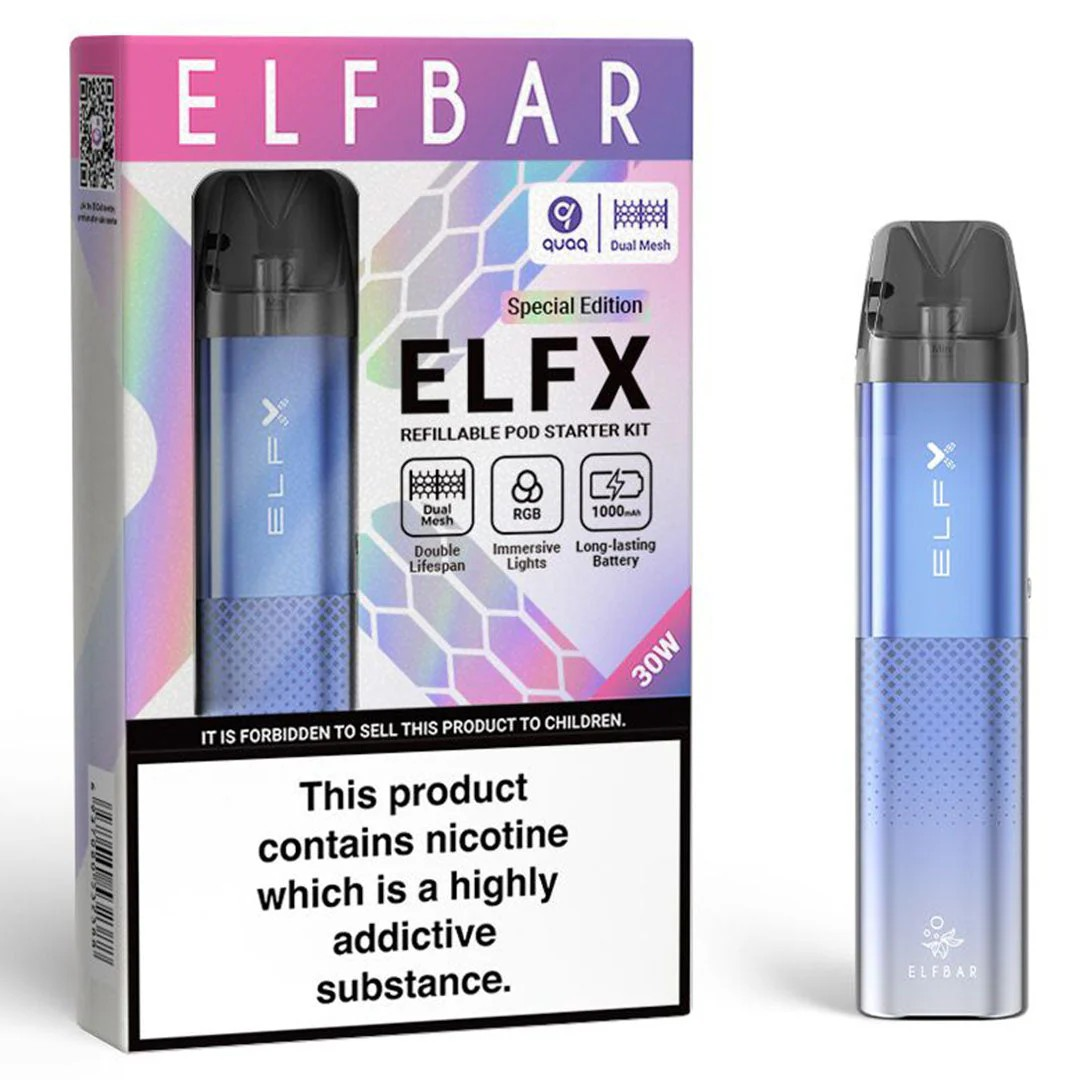 Elf Bar ELFX Vape Kit Blue