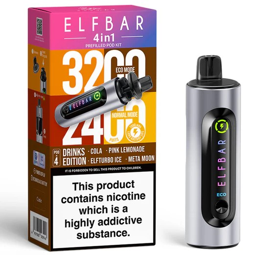 Elf Bar 4 in 1 Pod Kit Drinks Edition