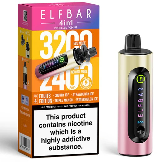 Elf Bar 4 in 1 Pod Kit Fruits Edition