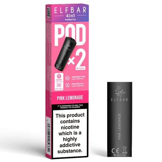 Elf Bar 4 in 1 Pod (Pack of 2) Pink Lemonade