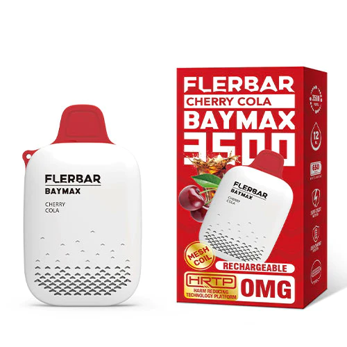 Flerbar Baymax 3,500 Cherry Cola 0% Nicotine