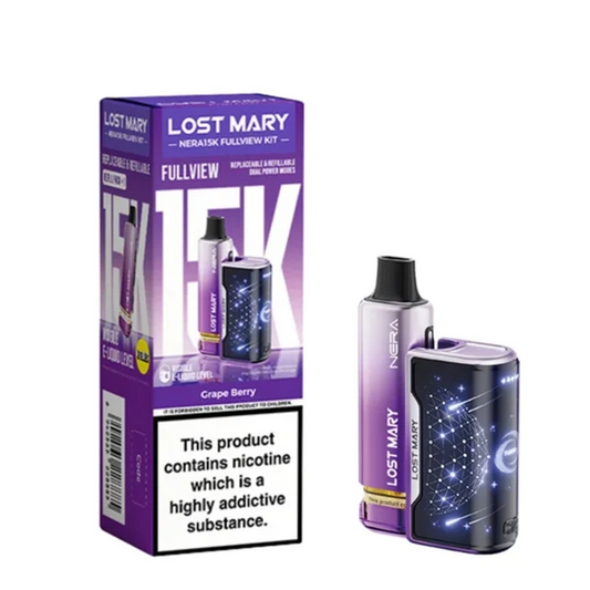 Lost Mary NERA 15K Kit Grape Berry