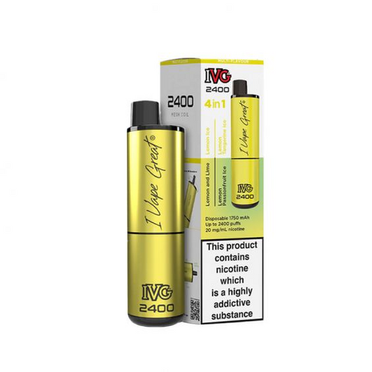 IVG 2400 Lemon Edition Multi Flavour 4 in 1