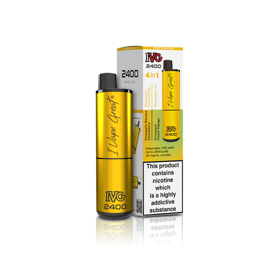 IVG 2,400 Pineapple Edition Multi Flavour 4 in 1