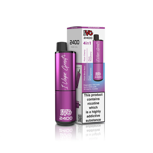 IVG 2,400 Multi Plum Edition 4 in 1