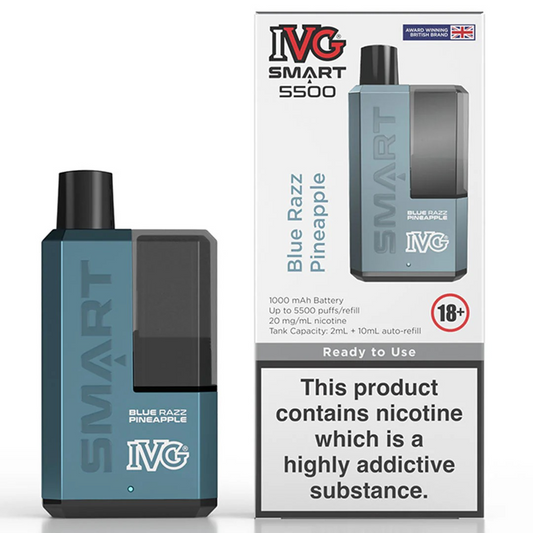 IVG Smart 5,500 Blue Razz Pineapple