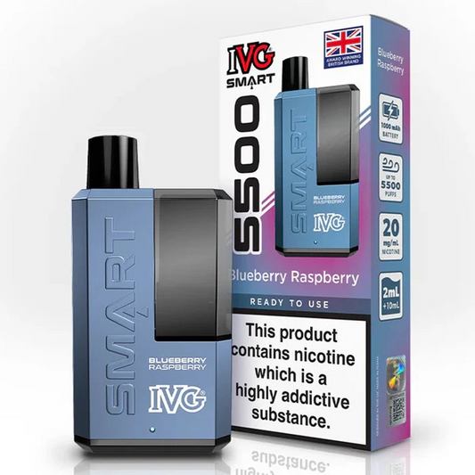 IVG Smart 5,500 Blueberry Raspberry