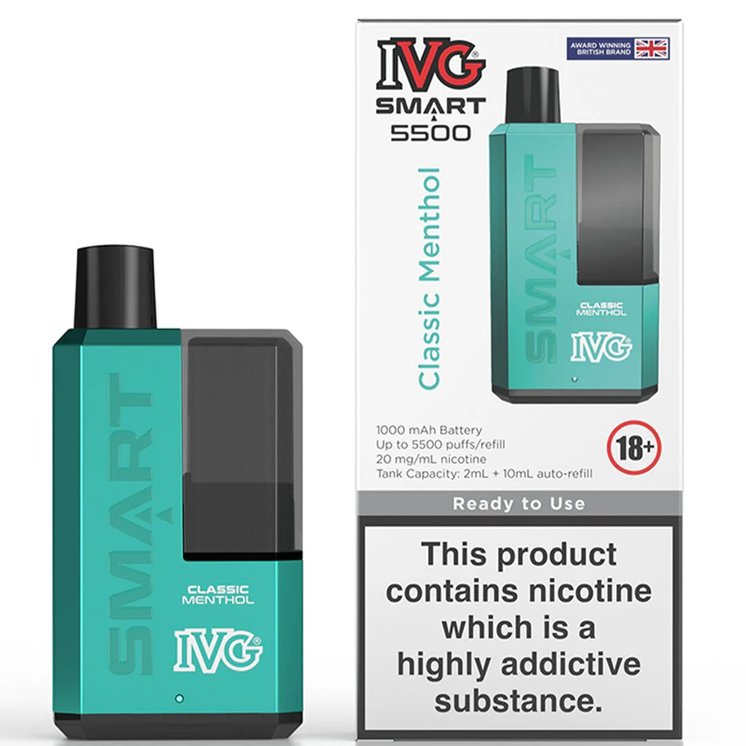 IVG Smart 5,500 Classic Menthol