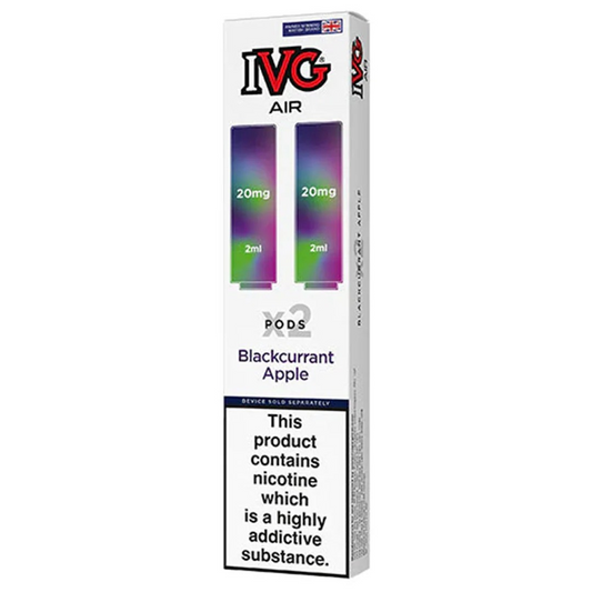 IVG Air PODs Blackcurrant Apple (2 per pack)